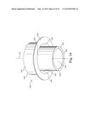 BARRIER STRUCTURE AND NOZZLE DEVICE FOR USE IN TOOLS USED TO PROCESS     MICROELECTRONIC WORKPIECES WITH ONE OR MORE TREATMENT FLUIDS diagram and image