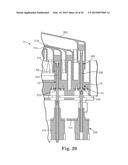 BARRIER STRUCTURE AND NOZZLE DEVICE FOR USE IN TOOLS USED TO PROCESS     MICROELECTRONIC WORKPIECES WITH ONE OR MORE TREATMENT FLUIDS diagram and image