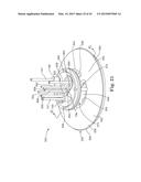 BARRIER STRUCTURE AND NOZZLE DEVICE FOR USE IN TOOLS USED TO PROCESS     MICROELECTRONIC WORKPIECES WITH ONE OR MORE TREATMENT FLUIDS diagram and image