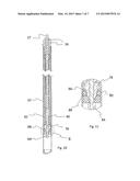 Convertible walking stick diagram and image