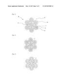 STEEL CORD FOR REINFORCING RUBBER ARTICLE AND TIRE USING SAME diagram and image