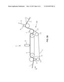 METHOD AND DEVICE HAVING A COUNTERPUNCHING BELT, FOR PUNCHING LABELS diagram and image