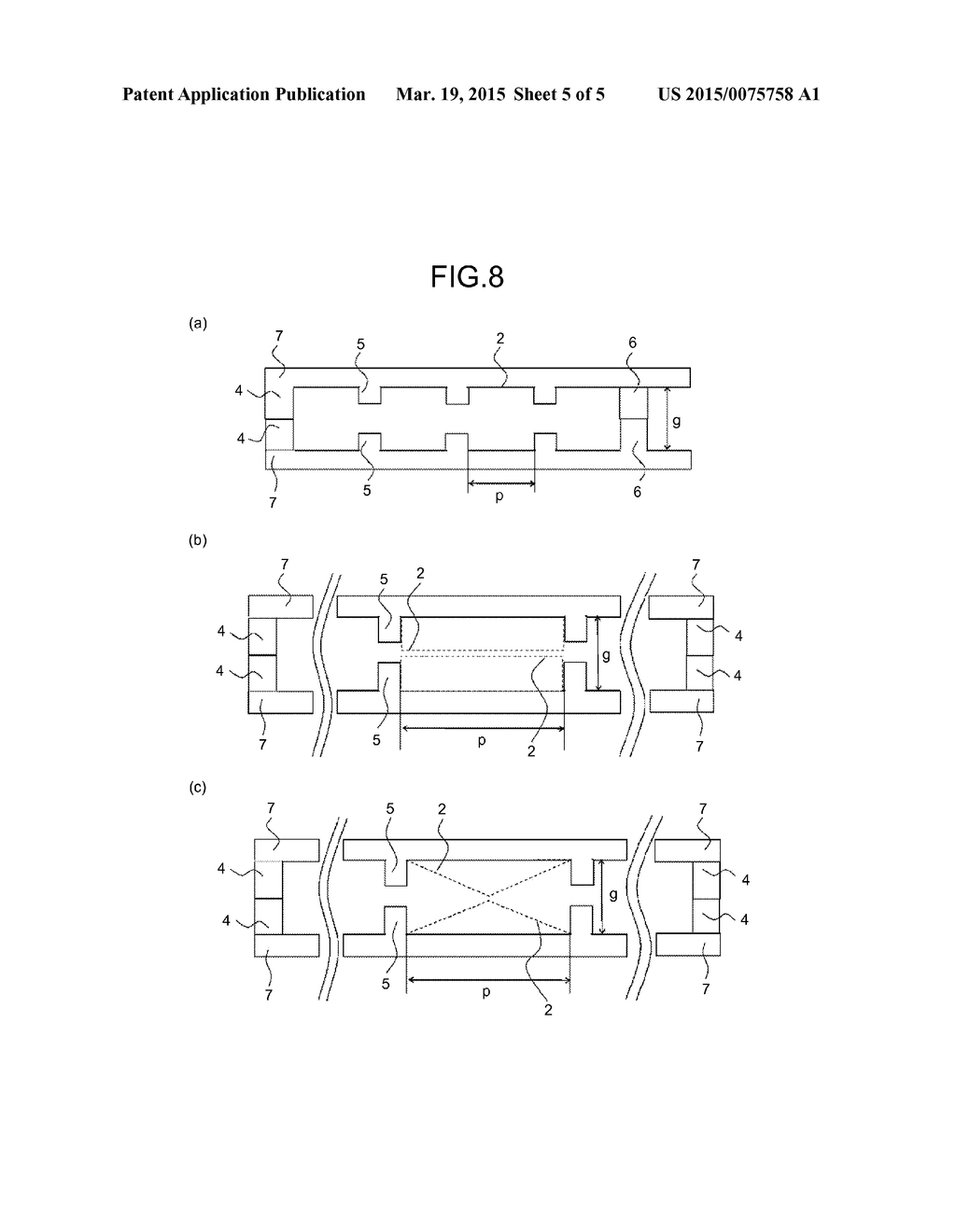 HEAT EXCHANGE ELEMENT AND AIR CONDITIONER - diagram, schematic, and image 06