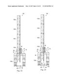 SELF-ELEVATING MAST EMPLOYING DRIVE CARRIAGE diagram and image