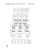 TERMINAL FITTING-EQUIPPED CONDUCTOR diagram and image