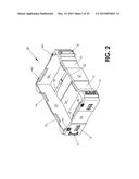 AIRCRAFT EMERGENCY SLIDE CONTAINERS AND METHODS OF USING SUCH CONTAINERS diagram and image