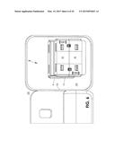 AIRCRAFT EMERGENCY SLIDE CONTAINERS AND METHODS OF USING SUCH CONTAINERS diagram and image