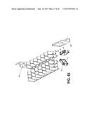 AIRCRAFT EMERGENCY SLIDE CONTAINERS AND METHODS OF USING SUCH CONTAINERS diagram and image