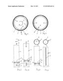 PACKAGING CONTAINER WITH A BAYONET TWIST CLOSURE AND FREE RUNNING diagram and image