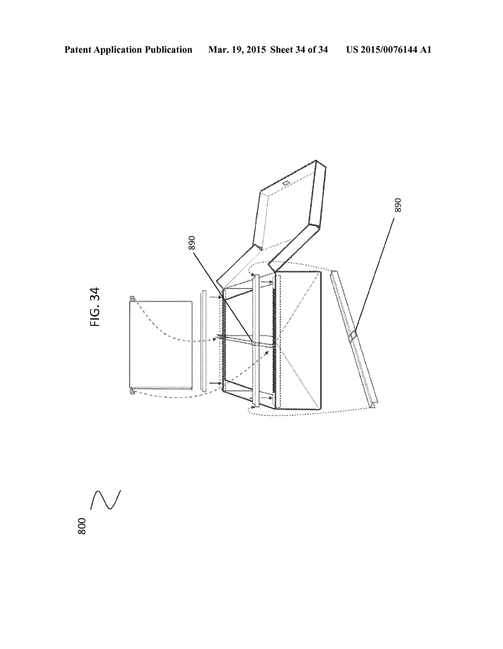 FOLDABLE SEALING CONTAINER APPARATUS - diagram, schematic, and image 35