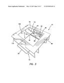 SINGLE DRAWER DISPENSER RACK diagram and image