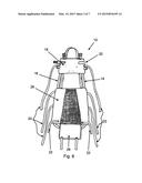 Articulating Backpack Frame diagram and image