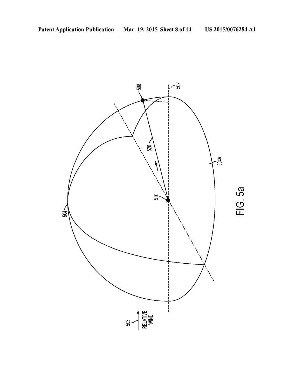 Methods and Systems for Transitioning an Aerial Vehicle Between Hover     Flight and Crosswind Flight - diagram, schematic, and image 09