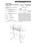 HEIGHT ADJUSTABLE STAND FOR SCREEN OR DISPLAY diagram and image