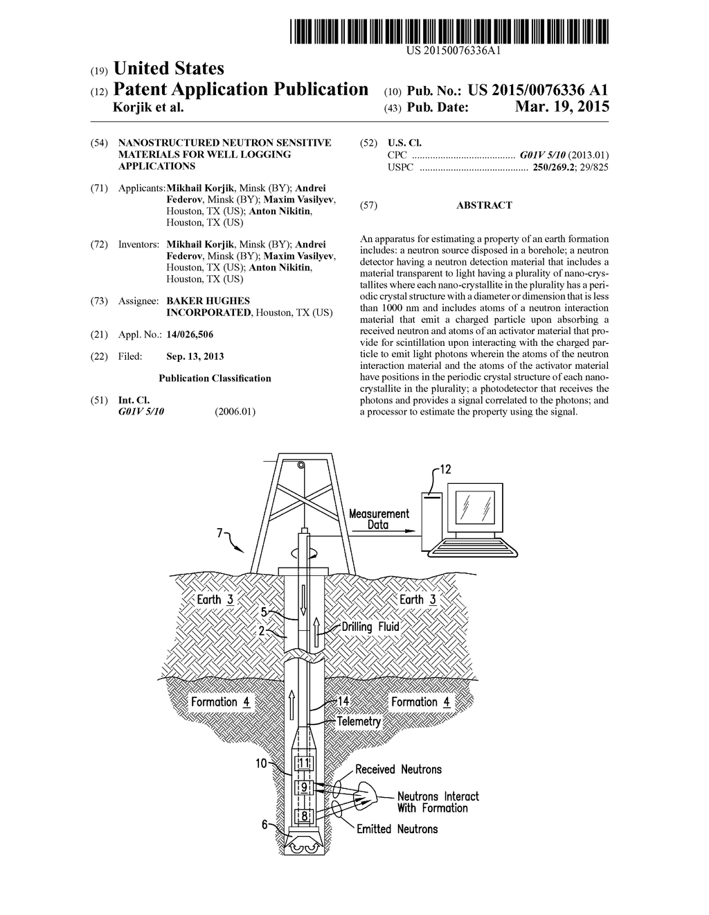 NANOSTRUCTURED NEUTRON SENSITIVE MATERIALS FOR WELL LOGGING APPLICATIONS - diagram, schematic, and image 01