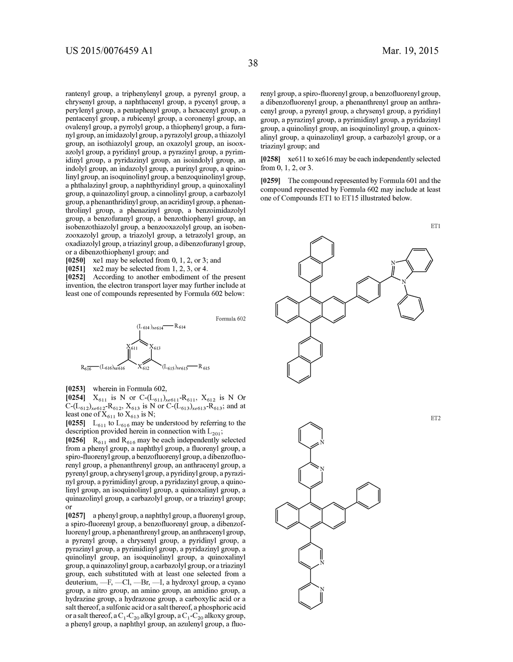 ORGANIC LIGHT-EMITTING DEVICE - diagram, schematic, and image 40