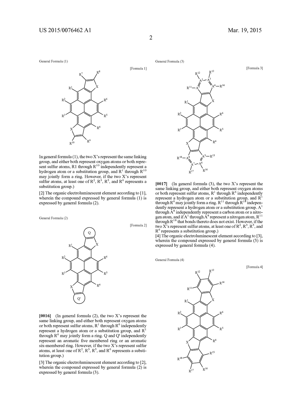 ORGANIC ELECTROLUMINESCENT ELEMENT, COMPOUND AND MATERIAL FOR ORGANIC     ELECTROLUMINESCENT ELEMENT, USED IN THE SAME, AND LIGHT EMITTING DEVICE,     DISPLAY DEVICE AND ILLUMINATION DEVICE, USING THE ELEMENT - diagram, schematic, and image 04