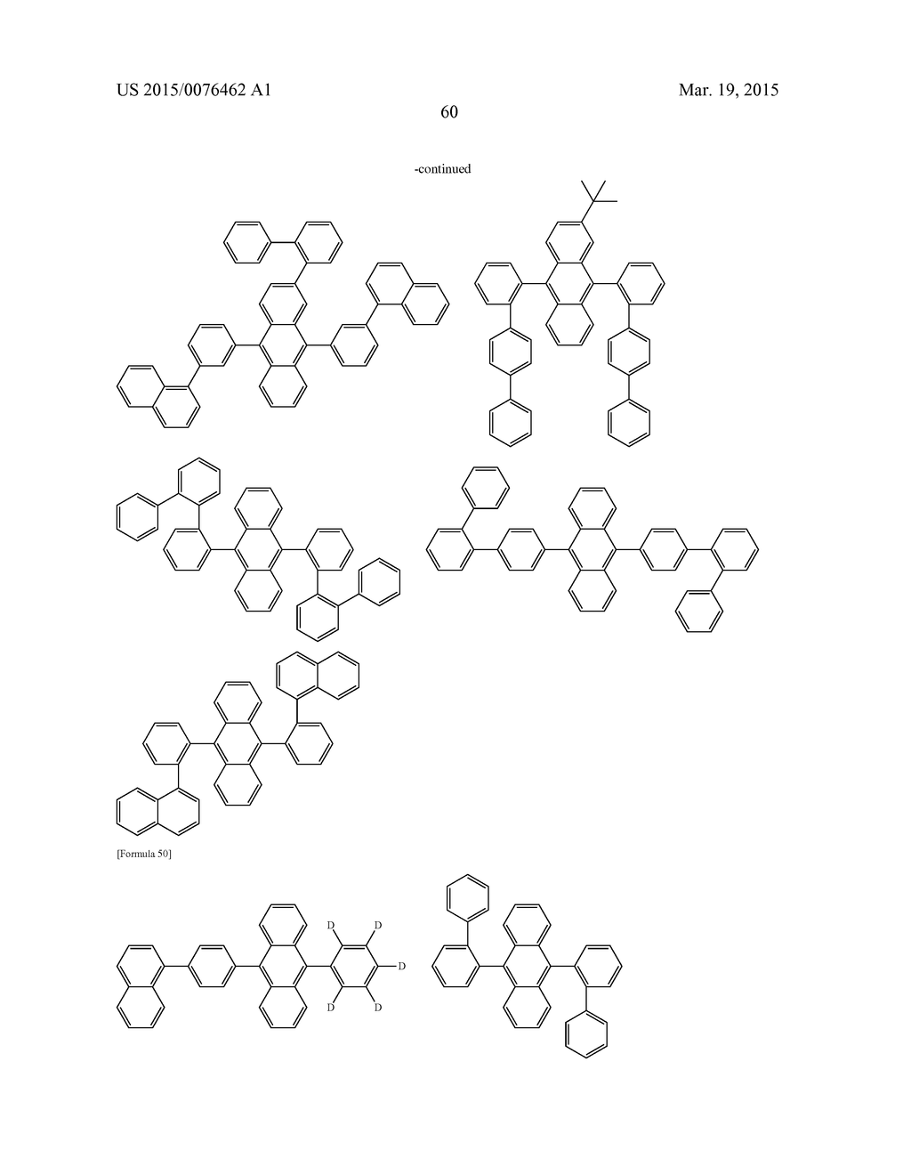 ORGANIC ELECTROLUMINESCENT ELEMENT, COMPOUND AND MATERIAL FOR ORGANIC     ELECTROLUMINESCENT ELEMENT, USED IN THE SAME, AND LIGHT EMITTING DEVICE,     DISPLAY DEVICE AND ILLUMINATION DEVICE, USING THE ELEMENT - diagram, schematic, and image 62