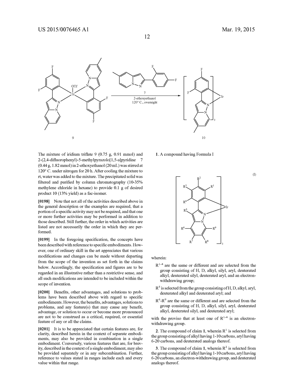 BLUE LUMINESCENT COMPOUNDS - diagram, schematic, and image 15