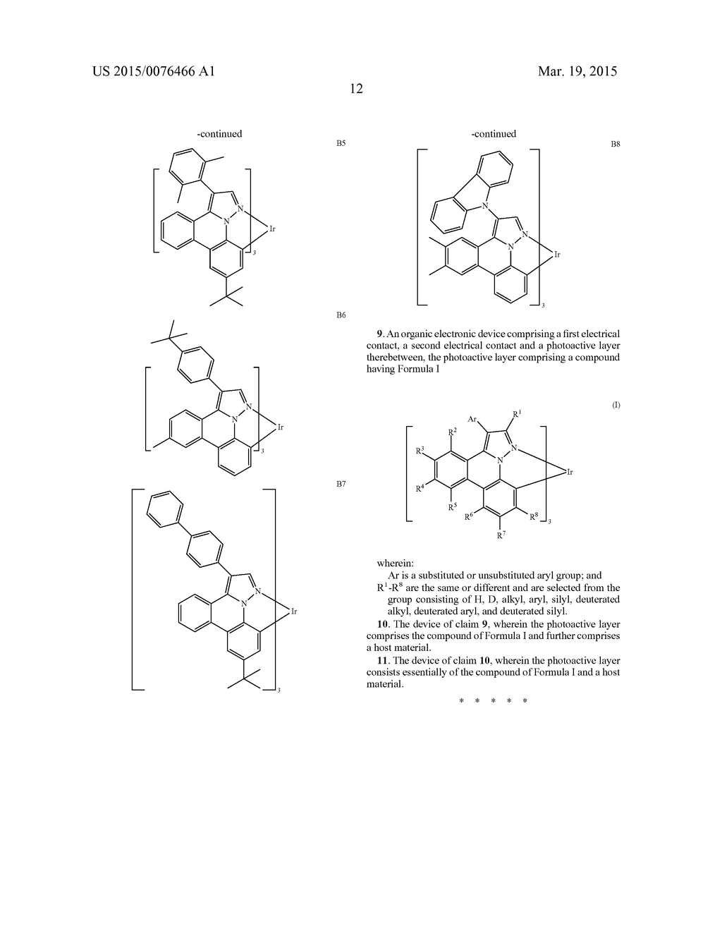 BLUE LUMINESCENT COMPOUNDS - diagram, schematic, and image 15