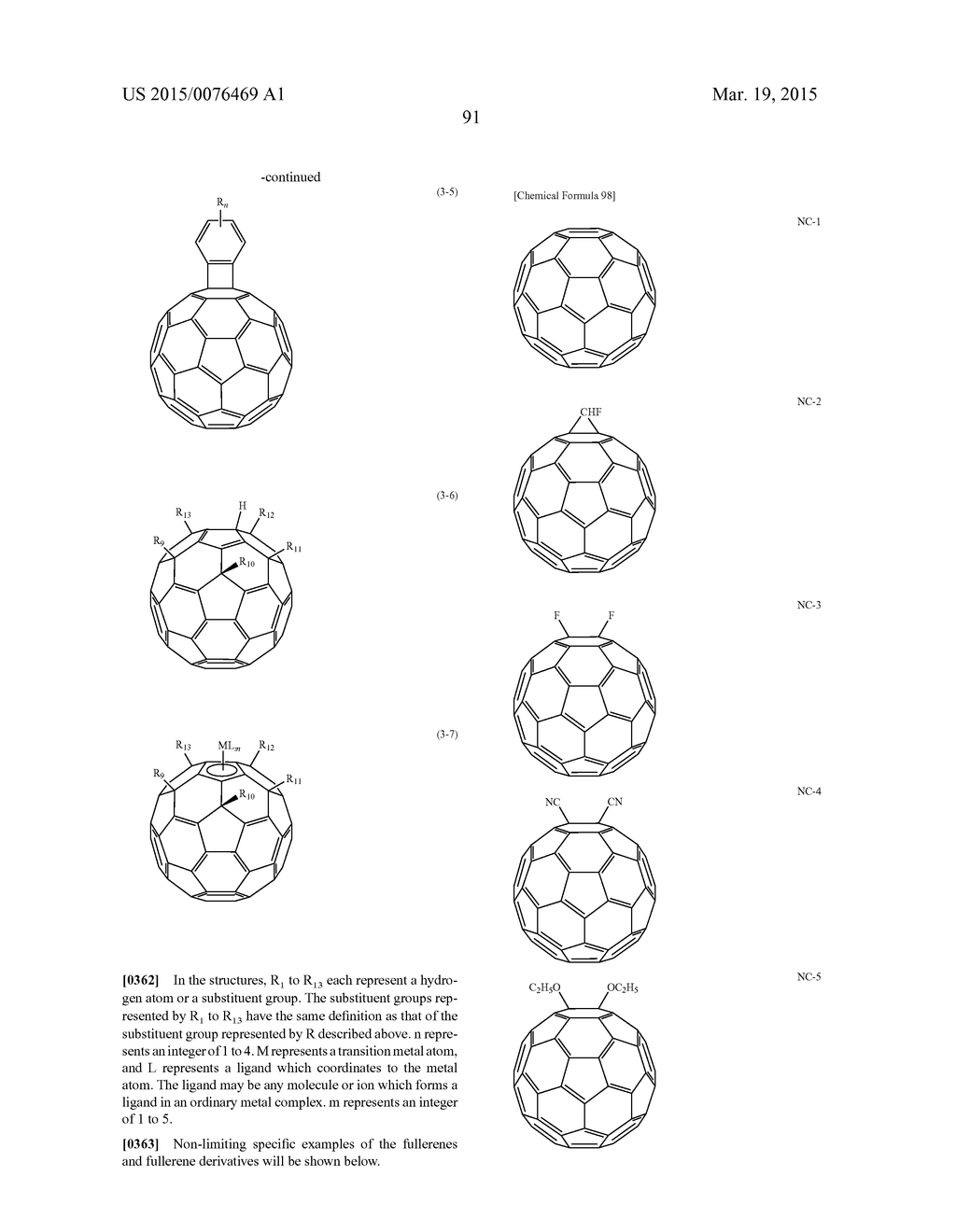 ORGANIC ELECTROLUMINESCENT ELEMENT - diagram, schematic, and image 95