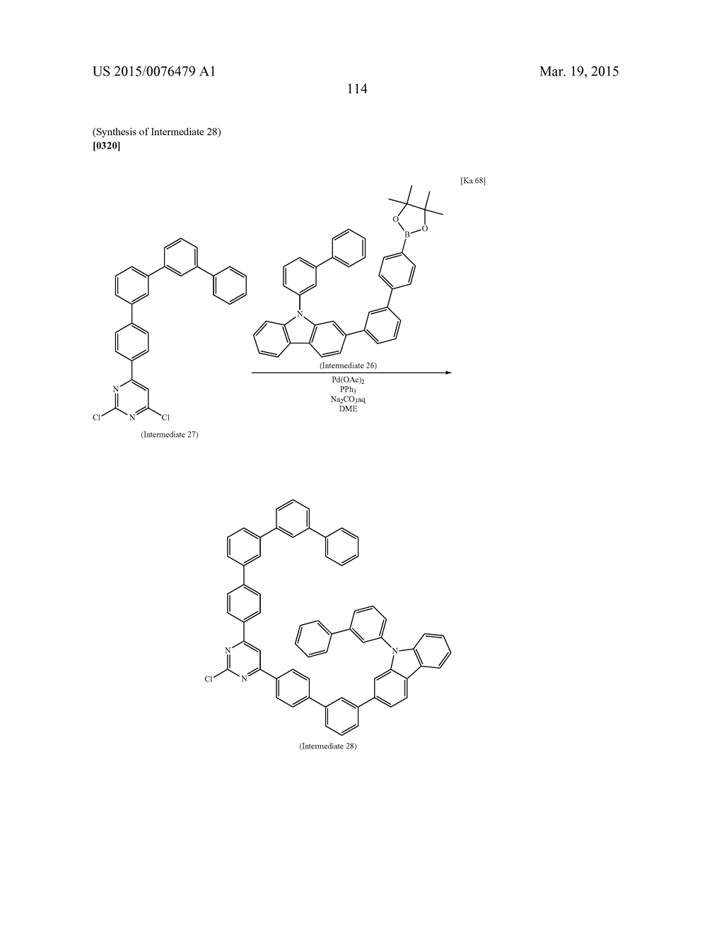 ORGANIC COMPOUND, CHARGE-TRANSPORTING MATERIAL, COMPOSITION CONTAINING THE     COMPOUND, ORGANIC ELECTROLUMINESCENT ELEMENT, DISPLAY DEVICE, AND     LIGHTING DEVICE - diagram, schematic, and image 116