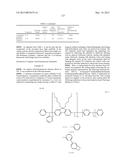 ORGANIC COMPOUND, CHARGE-TRANSPORTING MATERIAL, COMPOSITION CONTAINING THE     COMPOUND, ORGANIC ELECTROLUMINESCENT ELEMENT, DISPLAY DEVICE, AND     LIGHTING DEVICE diagram and image