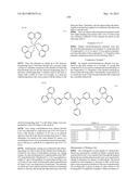 ORGANIC COMPOUND, CHARGE-TRANSPORTING MATERIAL, COMPOSITION CONTAINING THE     COMPOUND, ORGANIC ELECTROLUMINESCENT ELEMENT, DISPLAY DEVICE, AND     LIGHTING DEVICE diagram and image