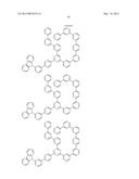 ORGANIC COMPOUND, CHARGE-TRANSPORTING MATERIAL, COMPOSITION CONTAINING THE     COMPOUND, ORGANIC ELECTROLUMINESCENT ELEMENT, DISPLAY DEVICE, AND     LIGHTING DEVICE diagram and image