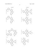 ORGANIC COMPOUND, CHARGE-TRANSPORTING MATERIAL, COMPOSITION CONTAINING THE     COMPOUND, ORGANIC ELECTROLUMINESCENT ELEMENT, DISPLAY DEVICE, AND     LIGHTING DEVICE diagram and image