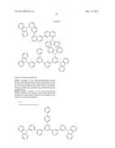 ORGANIC COMPOUND, CHARGE-TRANSPORTING MATERIAL, COMPOSITION CONTAINING THE     COMPOUND, ORGANIC ELECTROLUMINESCENT ELEMENT, DISPLAY DEVICE, AND     LIGHTING DEVICE diagram and image