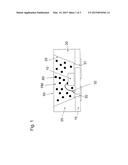 RADIATION-EMITTING COMPONENT, TRANSPARENT MATERIAL AND FILLER PARTICLES,     AND METHOD OF PRODUCING SAME diagram and image