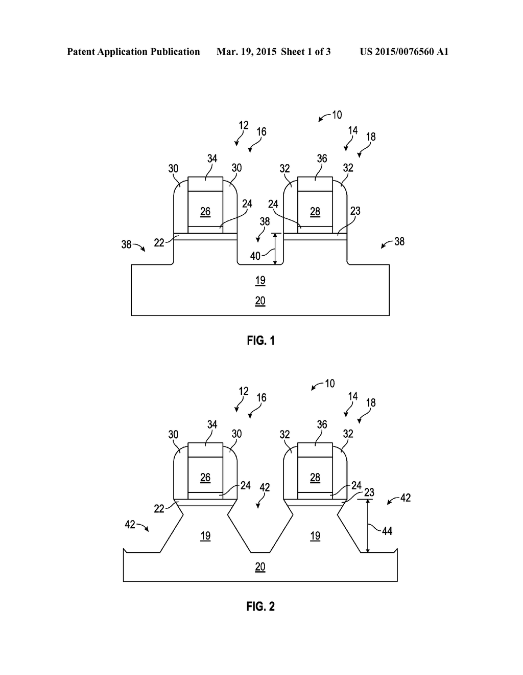 INTEGRATED CIRCUITS INCLUDING EPITAXIALLY GROWN STRAIN-INDUCING FILLS     DOPED WITH BORON FOR IMPROVED ROBUSTNESS FROM DELIMINATION AND METHODS     FOR FABRICATING THE SAME - diagram, schematic, and image 02