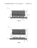 MICROELECTRONIC ELEMENT WITH BOND ELEMENTS TO ENCAPSULATION SURFACE diagram and image