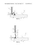 MICROELECTRONIC ELEMENT WITH BOND ELEMENTS TO ENCAPSULATION SURFACE diagram and image