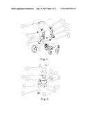 COLLAPSIBLE STROLLER HAVING REVERSIBLE SEAT diagram and image