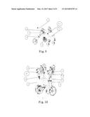 COLLAPSIBLE STROLLER HAVING REVERSIBLE SEAT diagram and image