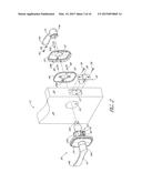 LOCKSET OPERABLE BY PIVOTING ACTUATOR ABOUT A FIRST AXIS OR A SECOND AXIS diagram and image