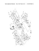 LOCKSET OPERABLE BY PIVOTING ACTUATOR ABOUT A FIRST AXIS OR A SECOND AXIS diagram and image