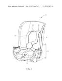 SAFETY BELT BUFFERING DEVICE AND VEHICLE SAFETY SEAT HAVING THE SAFETY     BELT BUFFERING DEVICE diagram and image