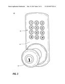 DYNAMIC ELECTRONIC DOOR LOCK CONTROL SYSTEM diagram and image