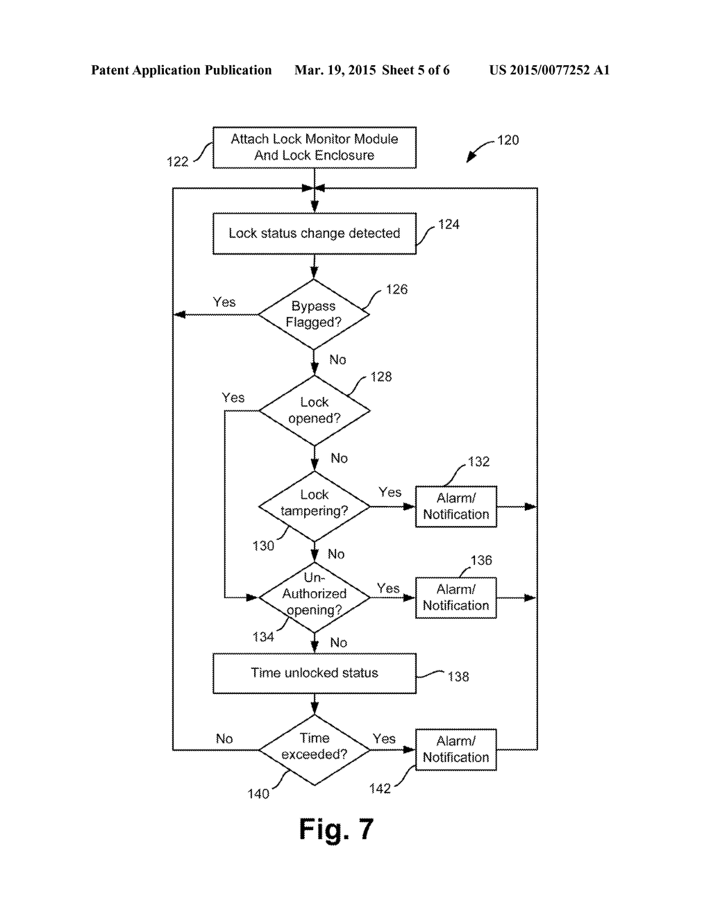 Device and Method for Monitoring Locking Devices - diagram, schematic, and image 06