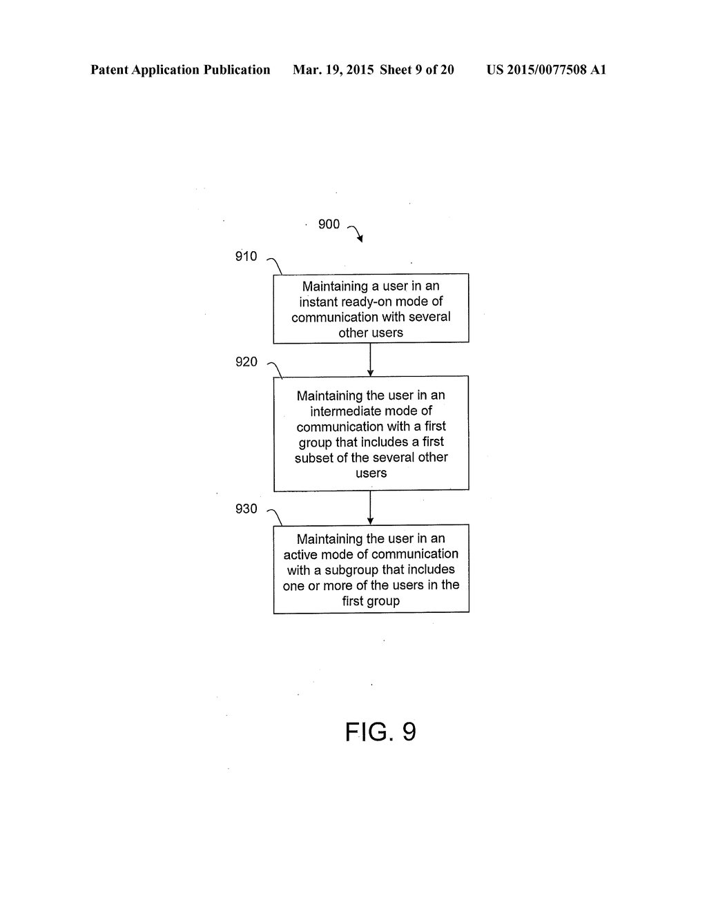 MULTIPARTY COMMUNICATIONS SYSTEMS AND METHODS THAT OPTIMIZE COMMUNICATIONS     BASED ON MODE AND AVAILABLE BANDWIDTH - diagram, schematic, and image 10