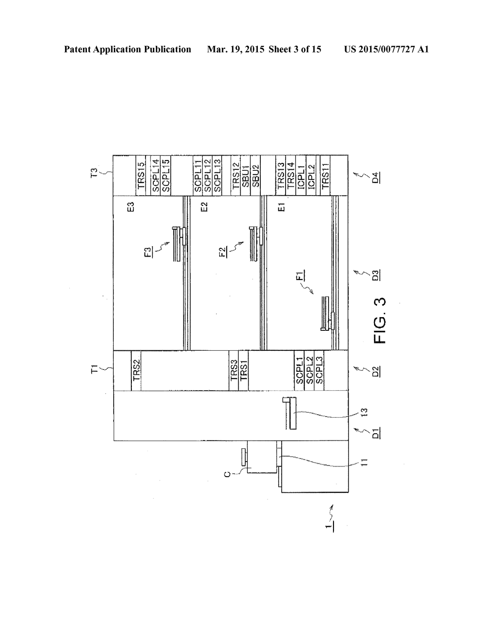 COATING AND DEVELOPING APPARATUS, METHOD OF OPERATING THE SAME AND STORAGE     MEDIUM - diagram, schematic, and image 04