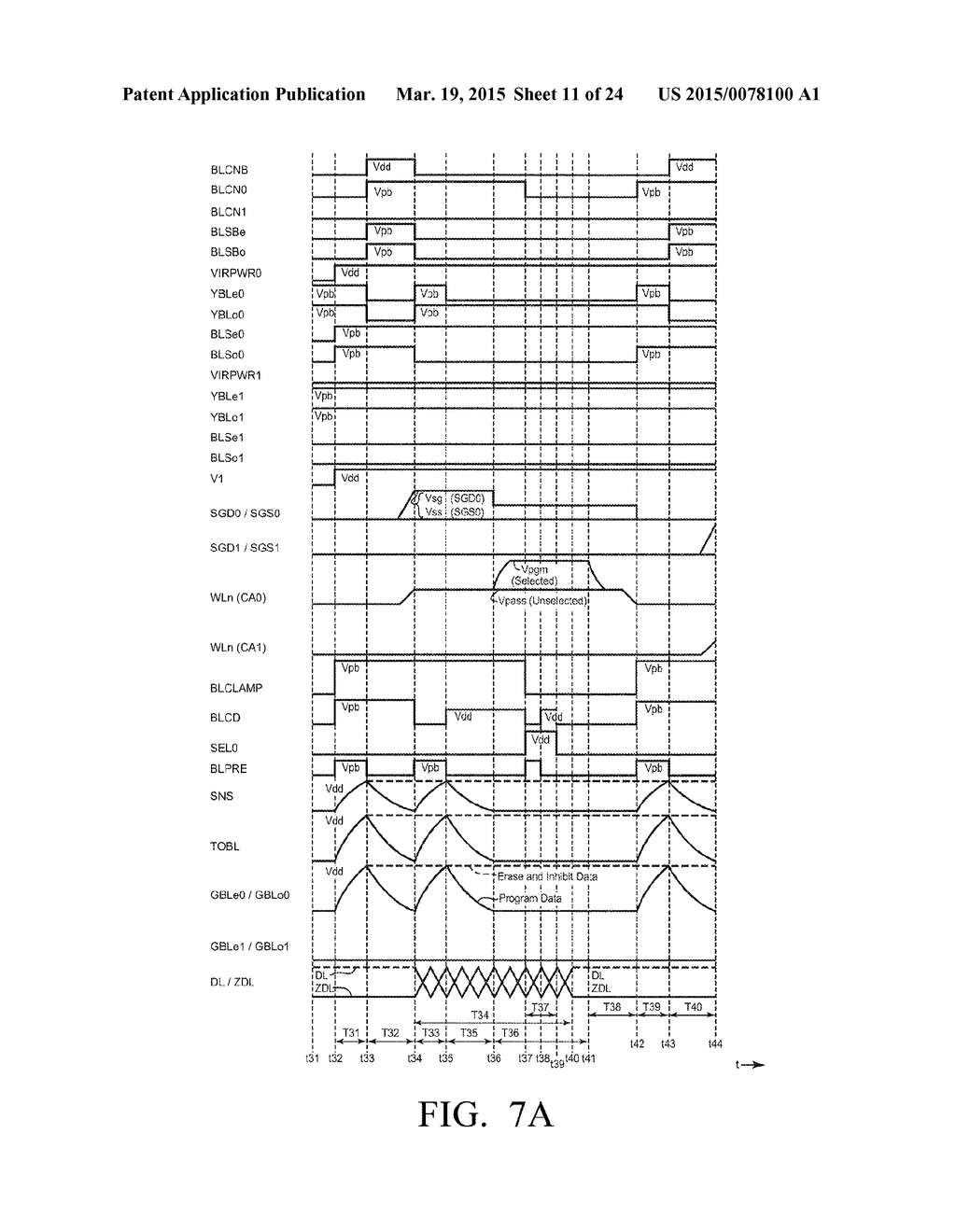 NONVOLATILE SEMICONDUCTOR STORAGE DEVICE AND CONTROL METHOD THEREOF - diagram, schematic, and image 12