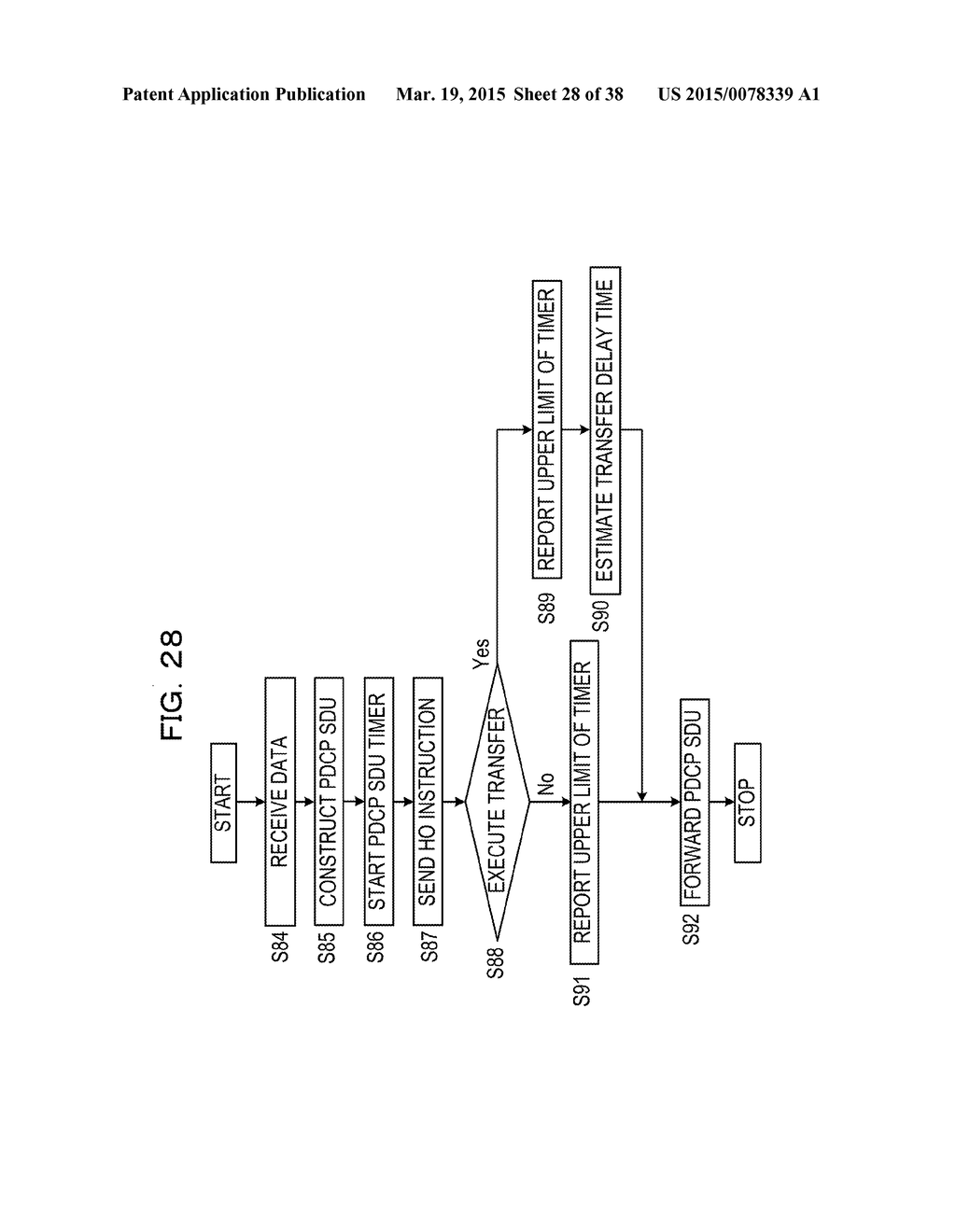 METHOD FOR DROPPING PACKET DATA, RADIO COMMUNICATION DEVICE, AND MOBILE     COMMUNICATION SYSTEM - diagram, schematic, and image 29