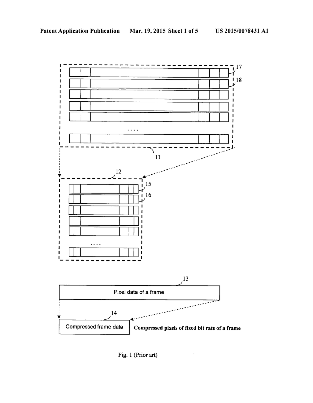 Method and apparatus of temporary image frame compression - diagram, schematic, and image 02