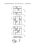 TRANSPOSING A BLOCK OF TRANSFORM COEFFICIENTS, BASED UPON AN     INTRA-PREDICTION MODE diagram and image