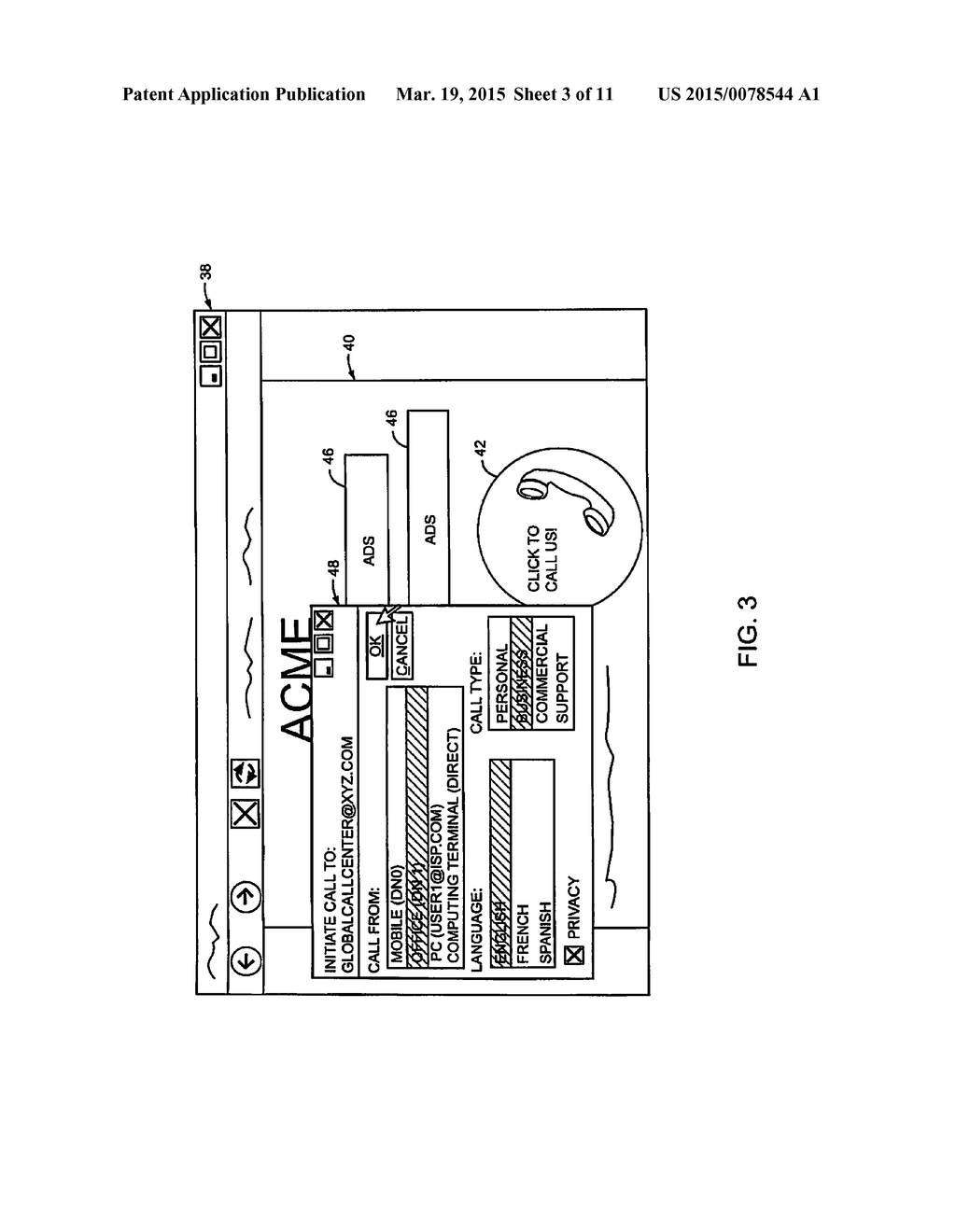 INTERACTIVE CONTENT FOR CLICK-TO-CALL CALLS - diagram, schematic, and image 04