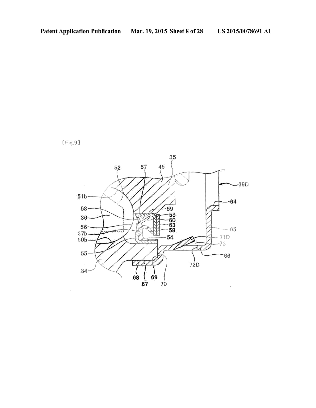 Hub Unit Bearing - diagram, schematic, and image 09